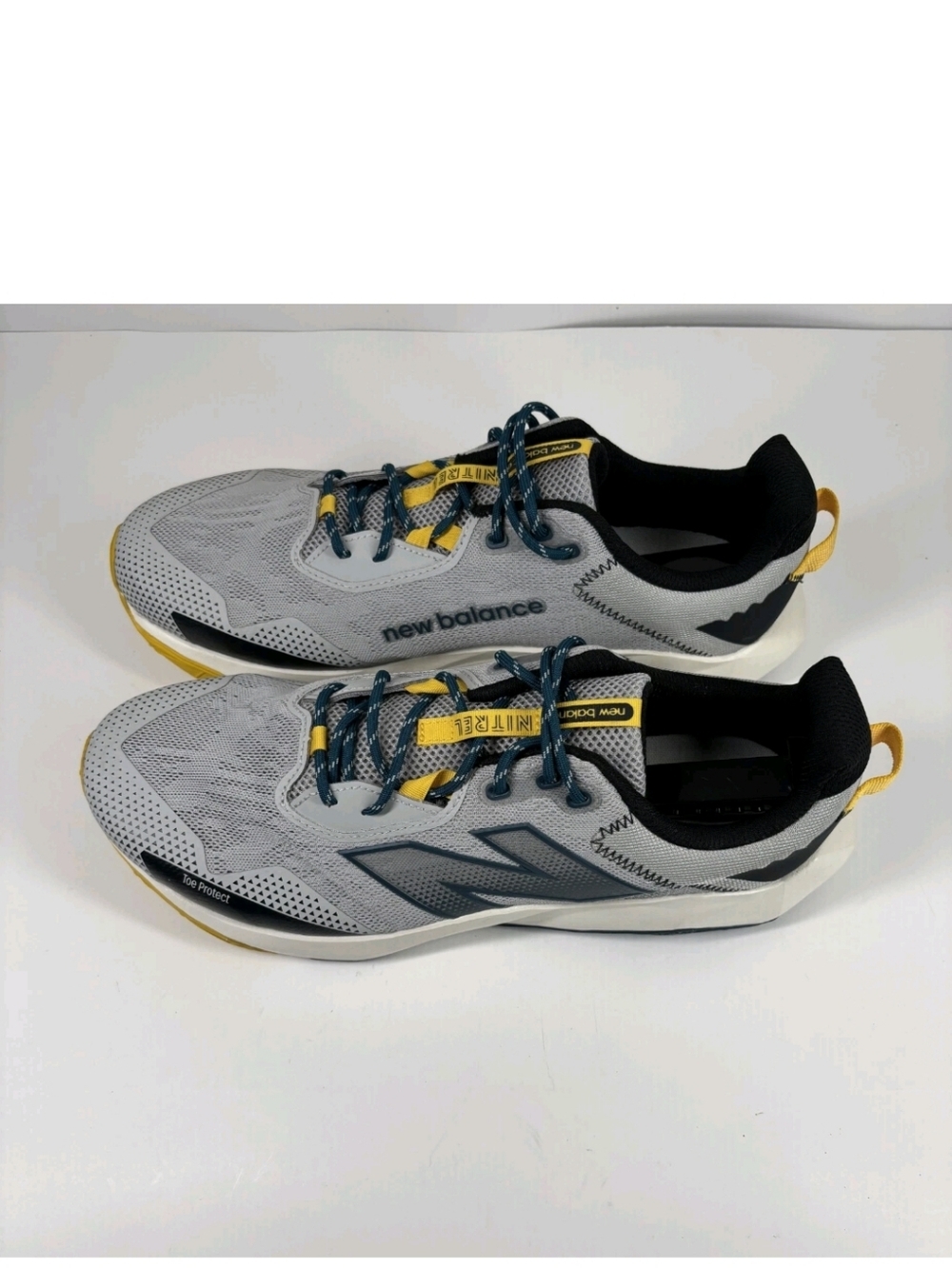 New Balance DynaSoft Nitrel v6 Men's 12 4E Raincloud Trail Running Shoe MTNTRLY6 - Picture 2 of 3